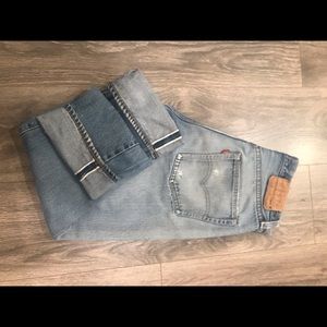 Vintage levis redline selvedge